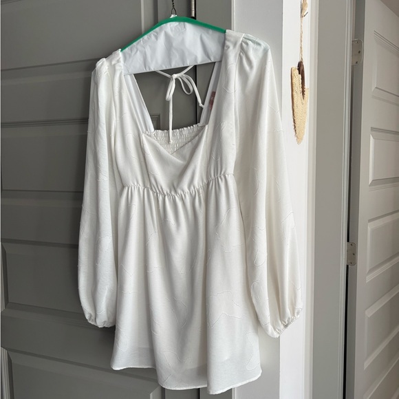 Show Me Your MuMu Dresses & Skirts - Show Me Your MuMu Cream Mini Dress